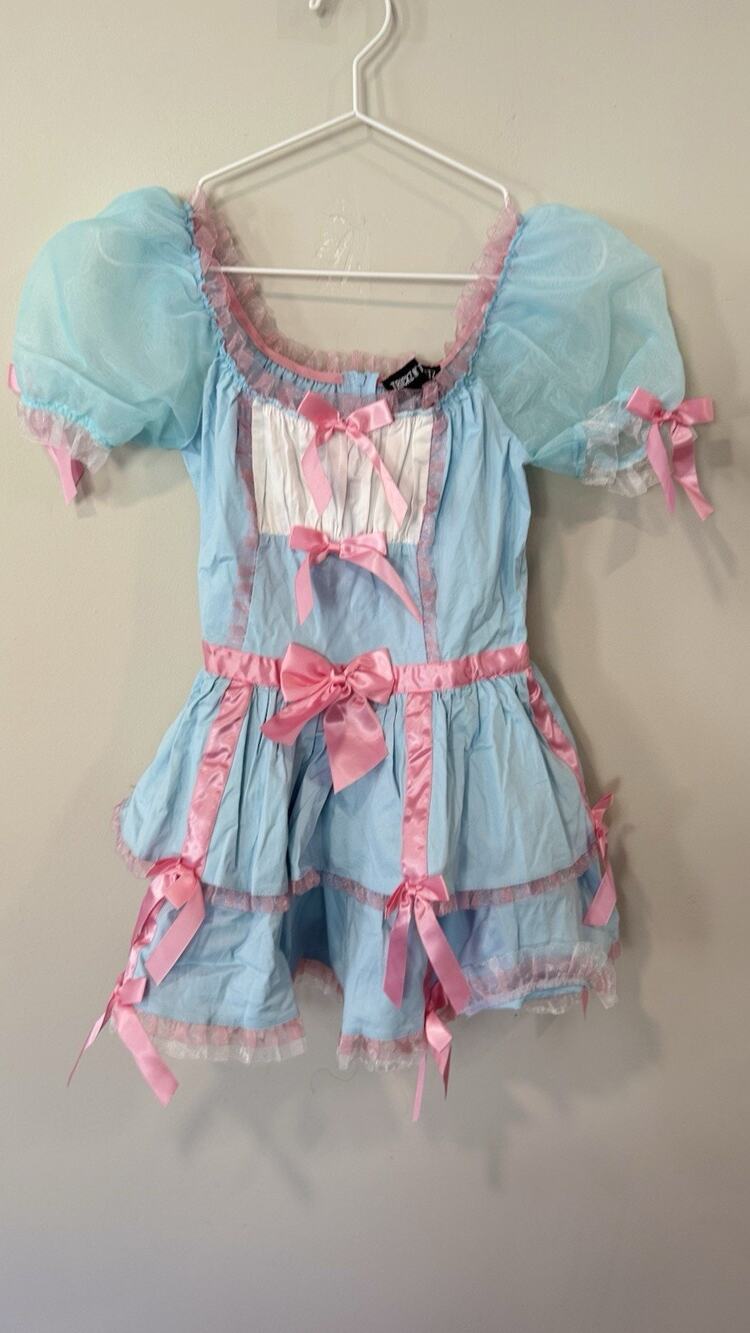 NWT Trickz N' Treatz Doll Kill Doll Behavior Costume Dress Only Size Small 2807